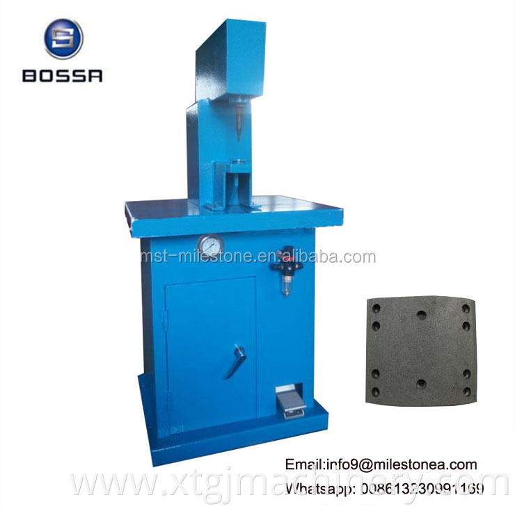 Pneumatic foot riveter hot sell riveting machine for brake shoe